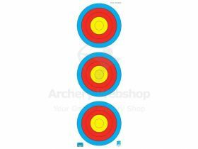 JVD Target Face Fita 3x20 cm Vertical Recurve Woven Paper