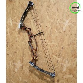 Used Hoyt UltraTec XT 2000 Cam 1/2 I - 40-50 # - 23-25.5 Inch RH Red Brown