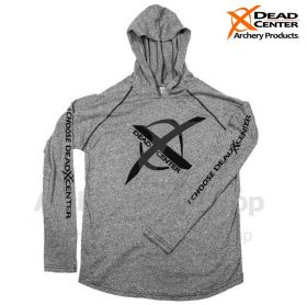 Dead Center Logo Hoodie Heather Gray