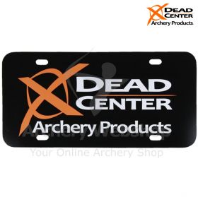 Dead Center Logo License Plate