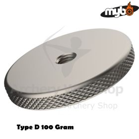 Mybo MYKAN Stainless Steel Weight 50mm Diameter 5/16-24 UNF