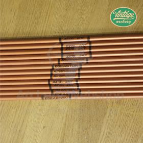 Vintage Easton Shafts XX75 Lite Autumn Orange 2117 - 12 Pieces