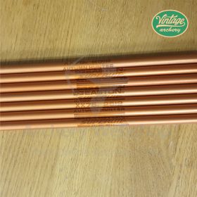 Vintage Easton Shafts XX75 Lite Autumn Orange 2512 - 7 Pieces