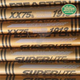 Vintage Easton Shafts XX75 Super Lite Autumn Orange 1913 - 8 Pieces