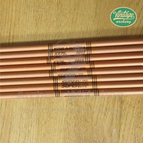 Vintage Easton Shafts XX75 Super Lite Autumn Orange 1913 - 8 Pieces