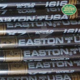 Vintage Easton Shafts X7 Black 1616- 7 Pieces