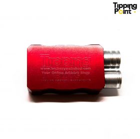 Tipping Point Archery Red Aluminum Sharpener For Wooden Shafts